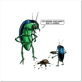 Dung Beetles Posters and Art